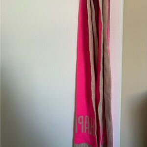 Pink and Tan Old Navy scarf